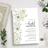 Elegant Greenery Vrijgezellenfeest Kaart