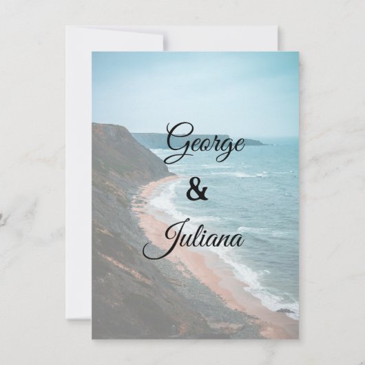 Elegant Greenery Wedding Invitation (Dos)