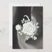 Elegant Grey Enregistrer la carte de la date de pu (Dos)