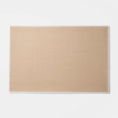 Elegant Grey Monogram Name Pas getrouwd Wedding Gi Deurmat (Achterkant)