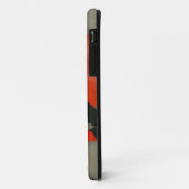 Elegant Greyhound en Red Umbrella Case-Mate iPhone Case (Achterkant/links)