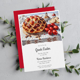 Elegant Grieks Pasen Kaart