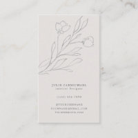 Elegant grijs potlood ketting Flowers Verticaal