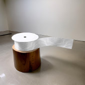 Elegant grijs wit lint