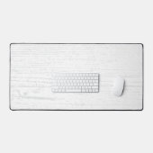 Élégant Gris De Bois Blanc Et Gris (Clavier et souris)
