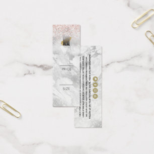 Élégant Gris Marbre Votre logo Prix de l'habilleme