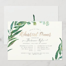 Elegant groen, eucalyptus houdt van repetitiediner kaart