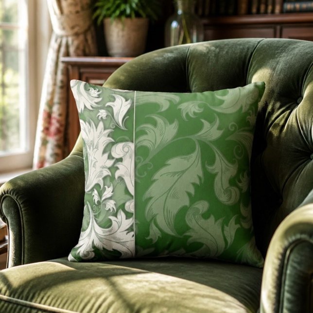 Elegant Groen Kussen (Creator heeft geüpload)