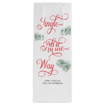 Elegant groen rode kalligrafie kerst