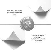 Elegant groen trouwbord met aangepaste tekst poster