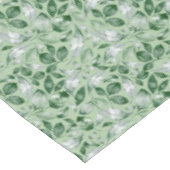 Elegant groene bladeren patroon tafelkleed (Gekanteld)