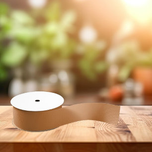 Elegant Grosgrain lint Sinaasappel / Terracotta