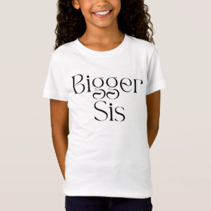 Elegant Groter Sis T-shirt
