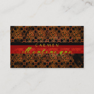 Elegant Grunge Retro Sjabloon voor visitekaartjes
