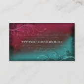 Elegant Grunge Visitekaartje 2 (Achterkant)