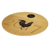 Elegant Haan Jaar 2017 Snijplank (Hoek)