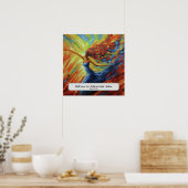 Elegant Hair Salon Custom Name Poster (Cuisine)