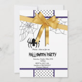 elegant Halloween feest Kaart (Voorkant)