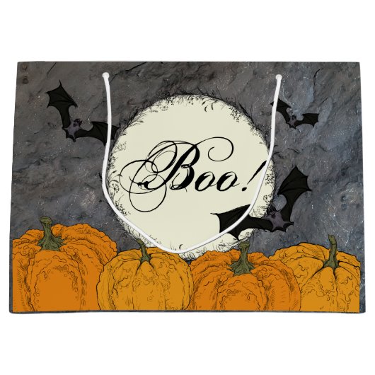 Elegant Halloween Groot Cadeauzakje (Voorkant)