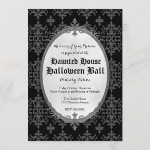 Elegant Halloween Uitnodiging