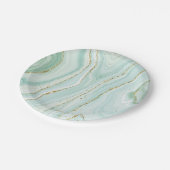 elegant handbeschilderd vloeibare marmer met gli papieren bordje (Gekanteld)