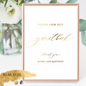 Elegant handboek Elegant Folie Script Weddenschap Folie Afdrukken