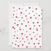 Elegant handdrawn Valentine's day party Invitation (Dos)