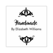 Elegant handgemaakt 	rubberstempel (Afrduk)