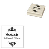 Elegant handgemaakt 	rubberstempel (Gestempeld)
