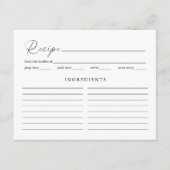 Elegant Handgeschreven Script Vrijgezellenfeest Re Informatiekaartje (Voorkant)