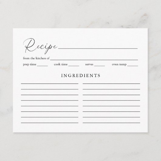 Elegant Handgeschreven Script Vrijgezellenfeest Re Informatiekaartje (Voorkant)