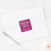 ELEGANT HANDSCHRIFTELIJKE SCRIPT DANK U STICKERS (Envelop)
