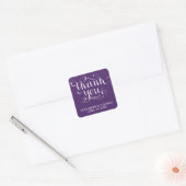 ELEGANT HANDSCHRIFTELIJKE SCRIPT DANK U STICKERS (Envelop)