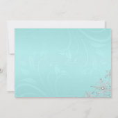 Élégant Hanging Ornaments Noël Invitation (Dos)