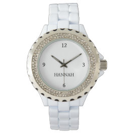 Elegant "HANNAH" gepersonaliseerd horloge