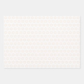 Elegant Hanukkah Holiday Pattern Gold Inpakpapier Vel (Voorkant 2)