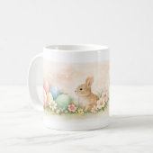 Elegant Happy Easter Mug – customizable  (Devant gauche)