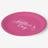 Elegant Happy Moederdag Calligraphy Papier Bord (Gekanteld)
