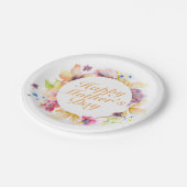 Elegant Happy Moederdag Floral Paper Bord (Gekanteld)