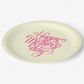 Elegant Happy Moederdag | Papieren Bord (Gekanteld)