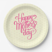 Elegant Happy Moederdag | Papieren Bord (Voorkant)