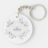 Elegant  Happy Moederdag | SLEUTELHANGER (Achterkant)