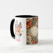 elegant happy new year 2026 coffee mug & cup (Devant gauche)