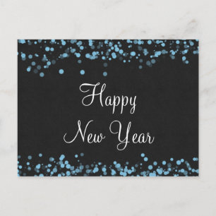 Elegant Happy New Year Briefkaart