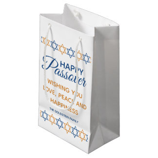 Elegant Happy Passover Star van David Persoonlijk Klein Cadeauzakje
