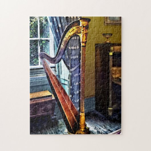 Elegant Harp Legpuzzel (Verticaal)
