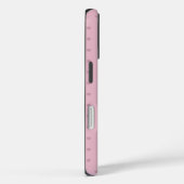Elegant Hart Patroon Roze Telefoon / iPad case (Achterkant / Rechts)