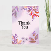 Elegant - Hartelijk dank - Kaart (Voorkant)