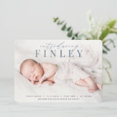 Elegant Headline | Aankondiging van de foto ter ge (Staand voorkant)