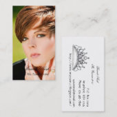 Elegant Headshot Visitekaartje (Voorkant / Achterkant)